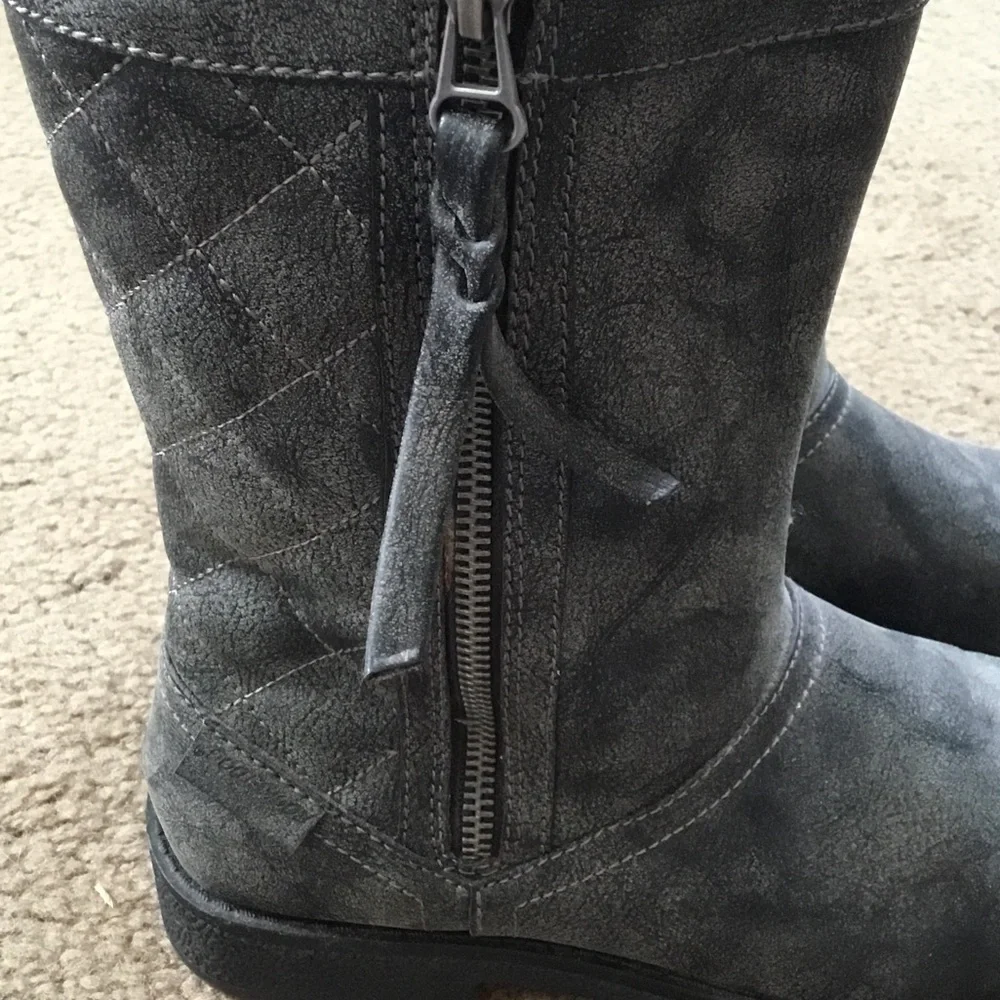 Rocket Dog Grunge Charcoal Winter Boots